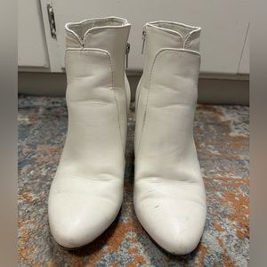 White GoGo Boots